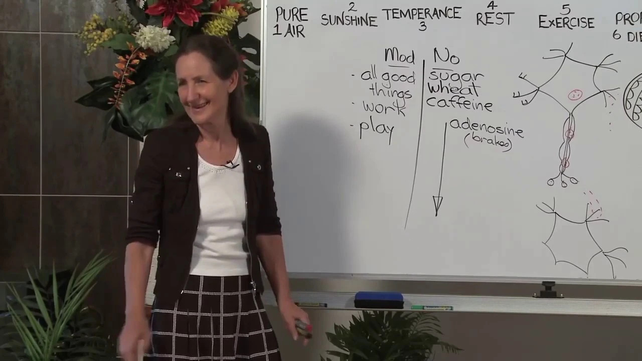 Barbara O'Neill Part 6.  Sunshine and Rest