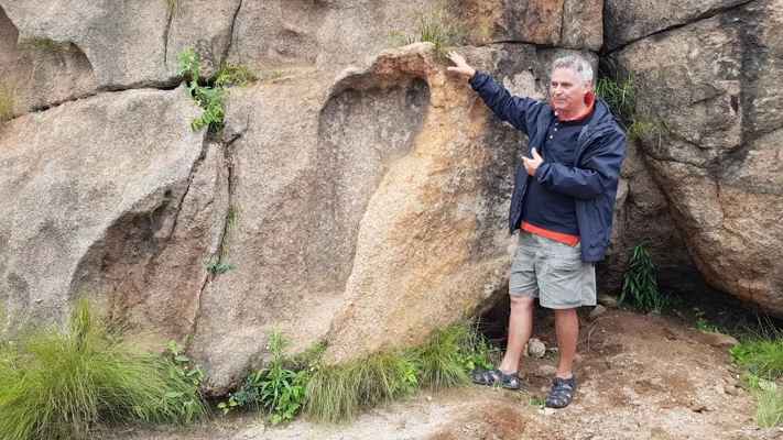 Michael Tellinger on Giant Foot Print 2019