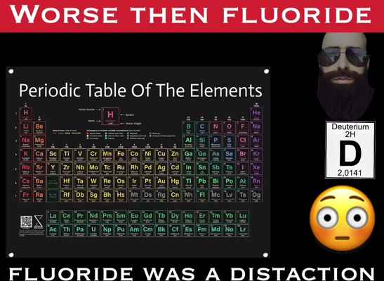 Deuterium - Fluoride was a distraction